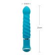 Aphrodisia 10 Speed USB Rechargeable Silicone G-spot Vibrator Anal Sex Toys For Couple Thread Stimul