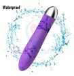 Toysdance Silicone G-spot Bullet Vibrator For Women USB Rechargeable Waterproof Vibrating Dildo Adul