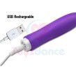Toysdance Silicone G-spot Bullet Vibrator For Women USB Rechargeable Waterproof Vibrating Dildo Adul