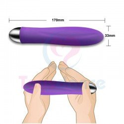 Toysdance Silicone G-spot Bullet Vibrator For Women USB Rechargeable Waterproof Vibrating Dildo Adult Sex Toy Anal Stimulati