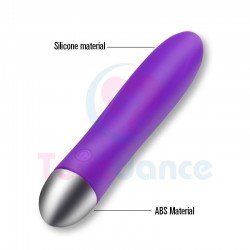 Toysdance Silicone G-spot Bullet Vibrator For Women USB Rechargeable Waterproof Vibrating Dildo Adult Sex Toy Anal Stimulati