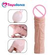 Toysdance Super Flexible Penis Sleeve For Men Adult Sex Toy Reusable Condom Increase Length And Thic