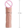 Toysdance Super Flexible Penis Sleeve For Men Adult Sex Toy Reusable Condom Increase Length And Thic