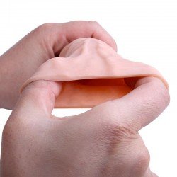 Toysdance Super Flexible Penis Sleeve For Men Adult Sex Toy Reusable Condom Increase Length And Thickness Realistic Cock Rin