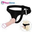 Toysdance Sex Products For Women Strap On Dildos Flexible Soft Penis Adult Erotic Sex Toys For Lesbi