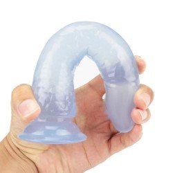 Crystal Silicone Penis Realistic Super Soft Dildo 10 Speed Bullet Massager Sex Toys Woman Clitoris G