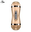 Rechargeable Realistic Oral Throat with Tongue Male Masturbator 36 modes Artificial Vagina Pocket P