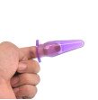Mini Finger Masturbation Butt Plug Jelly Backyard Anal Plug Sex Adult Toys for Couple Mini Finger Masturbation Butt Plug Jelly Backyard Anal Plug Sex Adult Toys for Couple