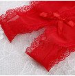2017 New Women Sexy Lace Hollow G-String Open Crotch Thongs Sexy Costume Women Erotic Lingerie Lace 