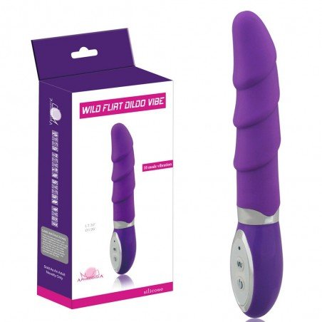 Aphrodisia Anal Sex Toys For Woman 10 Speed Thread G-spot Vibrator Silicone Waterproof Wand Massage
