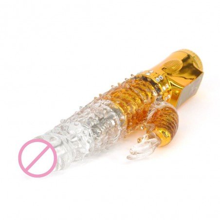 Hot Rabbit G-Spot Vibrators Passion Wave Jack Vibration Rotation Massager Multi Function Penis Sex T