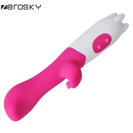 Zerosky Waterproof G spot Dildo Vibrators For Women Rabbit Vibrator Adult Sex Toys For Woman