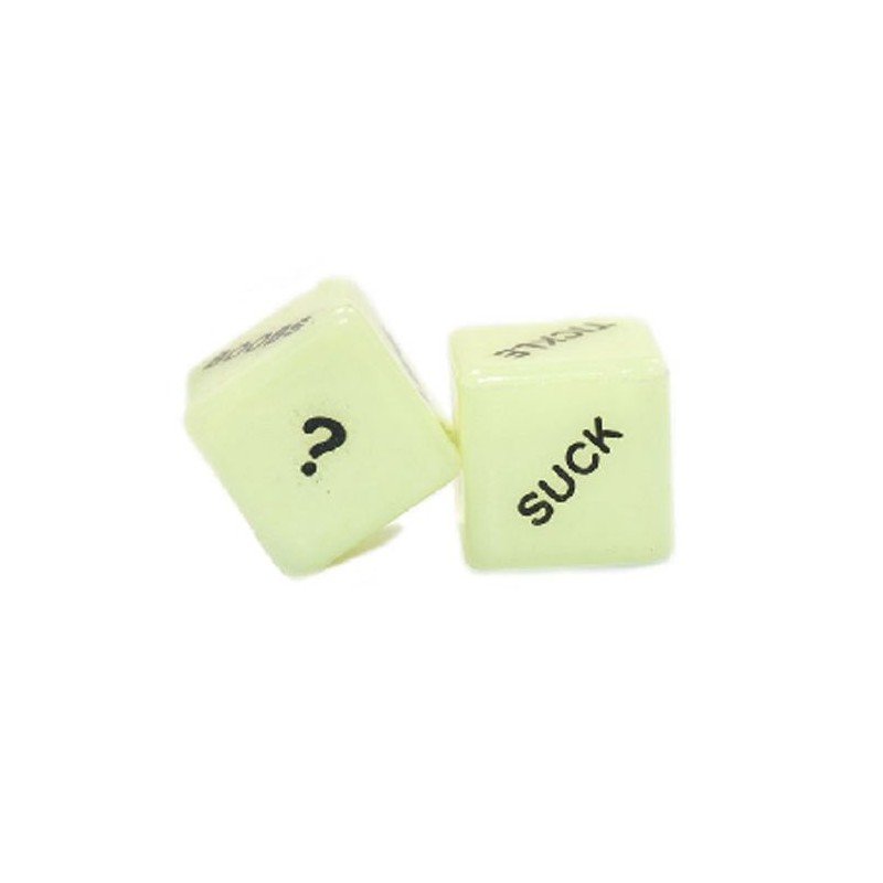 Glowing Foreplay Dice