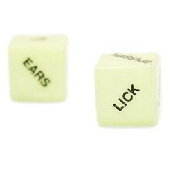 EROTIC ADULT GAMES  GLOWING FOREPLAY DICE