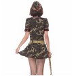 Sexy Adult Women Army Green Cosplay Costumes Super Military Camouflage Fancy Dress Halloween Cosplay