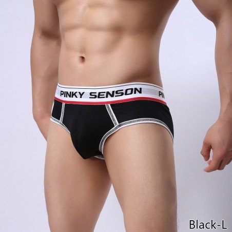 PINKY SENSON  brand men bulge enhancing underwear fashion push up cup pad  enhancement sexy briefs  