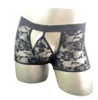 Underwear Male Boxers Lace Comfortable Backless Pants Mens Underwear Mens Boxer Ropa Interior Hombre