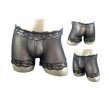 Sexy Underwear Male Boxers Lace Comfortable Backless Pants Mens Boxer Ropa Interior Hombre Bandage S