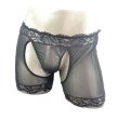 Sexy Underwear Male Boxers Lace Comfortable Backless Pants Mens Underwear Mens Boxer Ropa Interior H