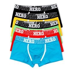 Fashion Men's Breathable Boxershorts Plus Size Shorts Cotton Underwear Fashion Sexy Boxer Solid Beach Brief 5 Colors