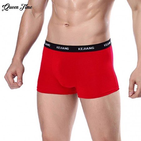 Sexy Men Boxer Soft Breathable Underwear Male Comfortable Solid Panties Underpants Cueca Boxershorts Homme For Men 2017 New