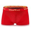Antibacterial Breathable Boxers Plus Size Mens Magnetical Therapy U-shaped Convex Pouch Underpants U