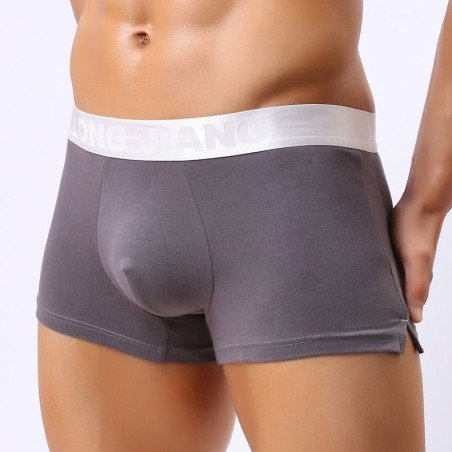 Sexy Men Cotton U Convex Pouch Boxers Breathable Comfortable Underwear Patchwork Jockstrap Organic Natural Cotton Boxers