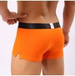 Sexy Men Cotton U Convex Pouch Boxers Breathable Comfortable Underwear Patchwork Jockstrap Organic N
