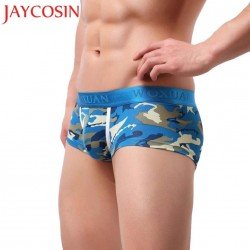 JAYCOSIN Newly 2018 Fashion Mens Shorts Soft Underwear Bulge Pouch Camouflage print male Uderpants Dropshipping Jun 14