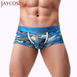 JAYCOSIN Newly 2018 Fashion Mens Shorts Soft Underwear Bulge Pouch Camouflage print male Uderpants Dropshipping Jun 14