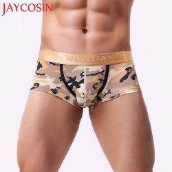 JAYCOSIN Newly 2018 Fashion Mens Shorts Soft Underwear Bulge Pouch Camouflage print male Uderpants Dropshipping Jun 14