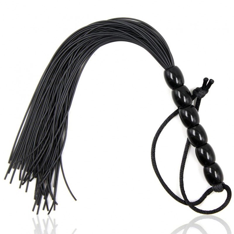 22cm Fetish Adult SM Tiny Silicone Tassel Spanking Whip slap body strap beat lash flog tool slave ga