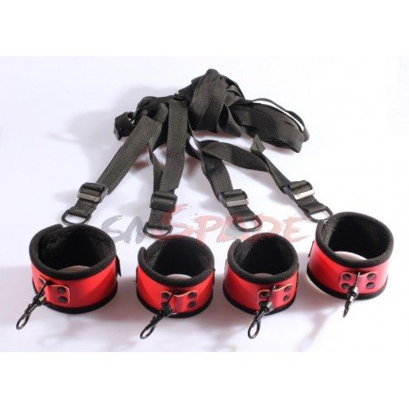 Smspade PVC underbed restriants systemsex restraints for beginners couples adult sex restraints sy