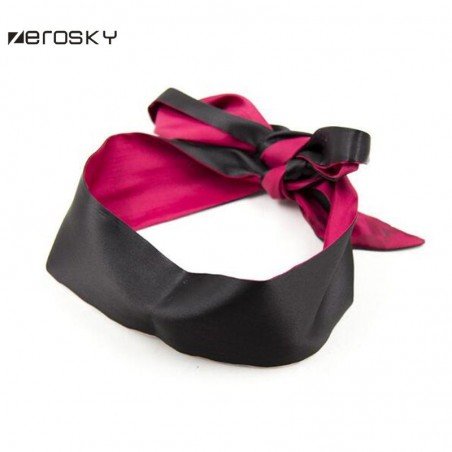 Zerosky Sex Eye Masks Red/Black Mask Queen Female Blindfold Slave Shades Party NightLife Flirting Sex Toys For Couple Role P