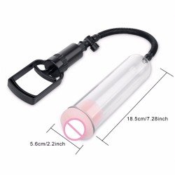 Meselo Vacuum Penis Pump, Penis Enlargement Pump Penis Extender Growth Man Sex Toys Adult Sex Product for Men