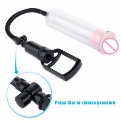 Meselo Vacuum Penis Pump, Penis Enlargement Pump Penis Extender Growth Man Sex Toys Adult Sex Product for Men