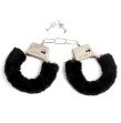 IKOKY New Adult Games SM Bondage Furry Soft Metal Handcuffs Hand Cuffs Chastity Sex Toys for Couple