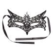 IKOKY Fetish Black Lace Eye Mask SM Bondage Erotic Toys Adult Games Sex Toys for Couple Slave Fox Cu