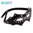 IKOKY Sex Eye Mask Slave with Rivets Sex Toys for Couple Fetish Party Adult Games Flirt Erotic Toys 