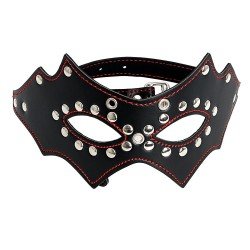 IKOKY Sex Eye Mask Slave with Rivets Sex Toys for Couple Fetish Party Adult Games Flirt Erotic Toys SM Bondage PU Leather
