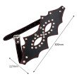 IKOKY Sex Eye Mask Slave with Rivets Sex Toys for Couple Fetish Party Adult Games Flirt Erotic Toys 