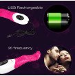 Jeusn Sex Toys For Women Silicone Vibrators Adult Novelty Vibrating Tougue USB Rechargeable G-spot S