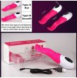 Jeusn Sex Toys For Women Silicone Vibrators Adult Novelty Vibrating Tougue USB Rechargeable G-spot S