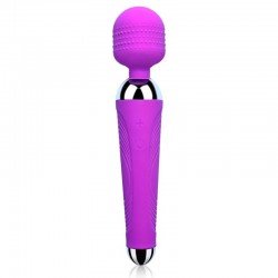 10 Speed AV Magic Wand Vibrate USB Rechargeable Cordless Full Body Personal Vibrator Massage Sex Toys for Woman