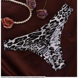 Rose Print Women Cotton G String Leopard Thongs Low Waist Sexy T Panties Flower Briefs Ladies Seamless Tanga Underwear