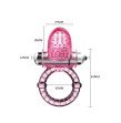 Toysdance Flexible Penis Ring With Soft Clitoral Stimulation Tongue 10 Speed Bullet Vibrator Time De