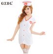 Women Cotton Blend Temptation Adult Costume  Uniform Nurse Sexy Lingerie