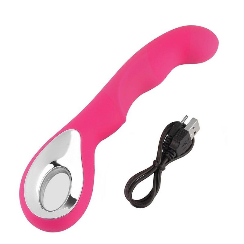 USB Rechargeable Magic Wand Massager G Spot Vibrators for Women Clitoris Stimulator Waterproof Sex M