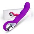 New USB Rechargeable 10 Speed Magic Wand Body MassagerSilicone G Spot Vibrators For WomenErotic To