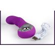 New USB Rechargeable 10 Speed Magic Wand Body MassagerSilicone G Spot Vibrators For WomenErotic To